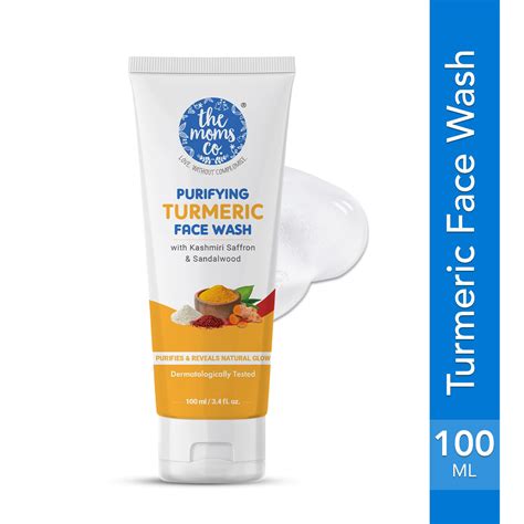 Buy Purifying Turmeric Face Wash Ml Online The Moms Co