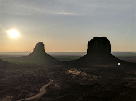 Sunrise In Monument Valley Free Stock Photo Public Domain Pictures