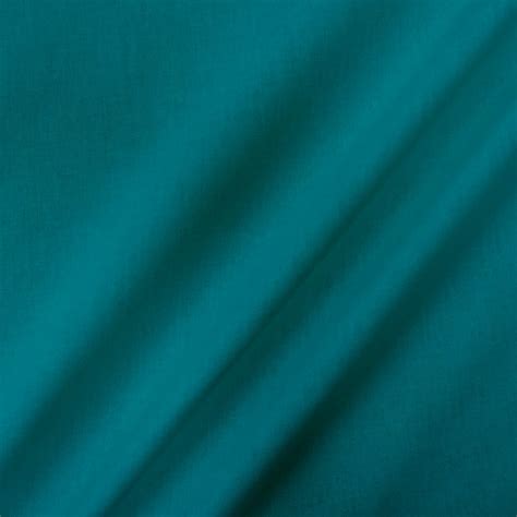 Tissu coton uni bleu canard Antoine - 10cm