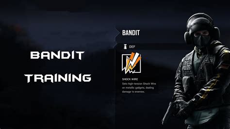 Rainbow Six Siege How To Bandit Bandit Trick Training Guide