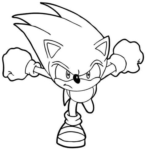 For kids & adults you can print sonic or color online. Sonic Hedgehog Printable Coloring Pages - Get Coloring Pages