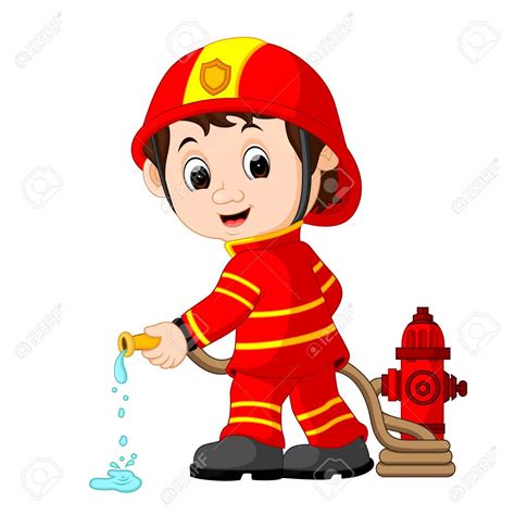 Fireman Clipart Firefighter Cartoon Pictures On Cliparts Pub 2020 🔝