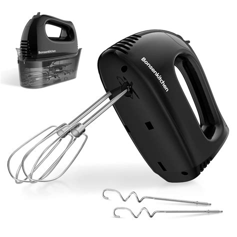 Buy Bonsenkitchen Hand Mixer Speed Powerful Electric Hand Whisk