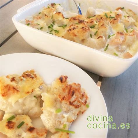 Deliciosa receta de coliflor gratinada con queso manchego, es un acompañamiento ideal para dejarla a fuego medio por 10 min. Receta de sopa de coliflor fácil (con imágenes) | Receta ...