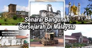 Keberagaman tempat wisata di kuala lumpur mulai dari landmark, wisata sejarah, hingga pusat perbelanjaan seolah mampu memikat para wisatawan untuk berkunjung ke ibu kota negara malaysia ini. Senarai Bangunan Bersejarah Di Malaysia [PT3 2016 ...