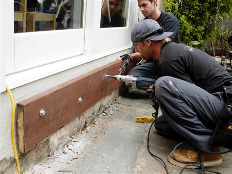 My house is 100% brick and two story and i am not sure how to go about attaching a ledger to the house. Deck Framing Basics | DIY