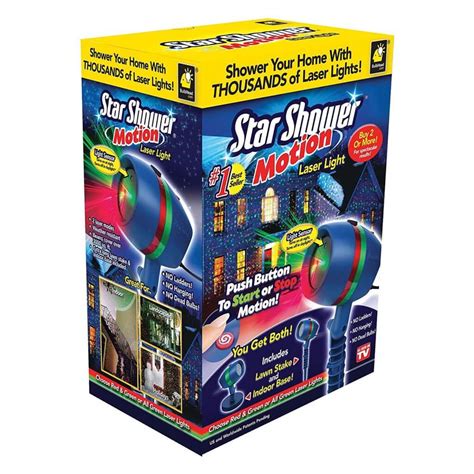 Star Shower Motion Laser Light Review ⋆ Yard Inflatable Life