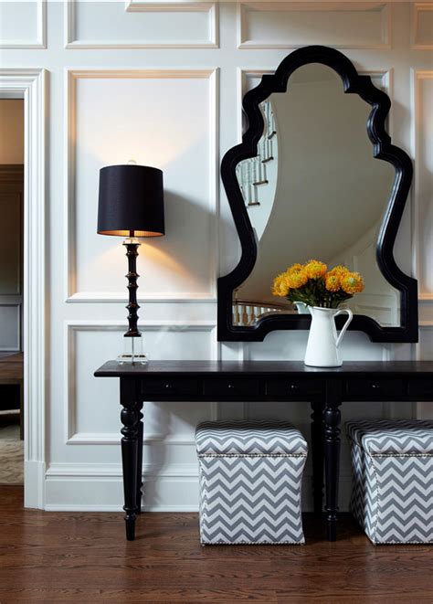 Traditional Home with Transitional Interiors - Home Bunch ... Every once in a while, taking a fresh look as your entry space furniture will help make sure it's in step with the rest of your beautiful home.