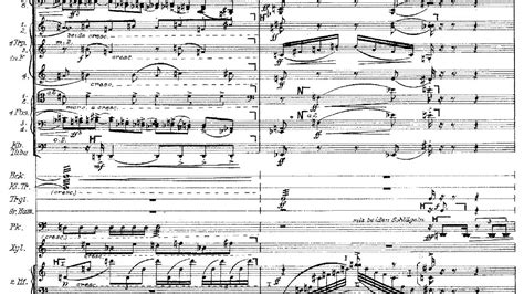 Three Pieces For Orchestra Op6 By Alban Berg Audio Full Score