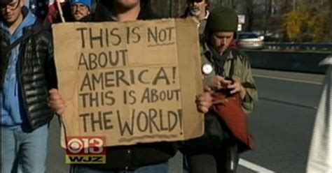 Occupy Wall Street Protesters March Through Maryland Cbs Baltimore