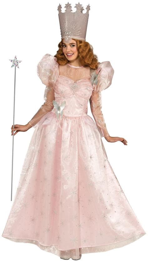 Wizard Of Oz Deluxe Glinda The Good Witch Adult Costume Women
