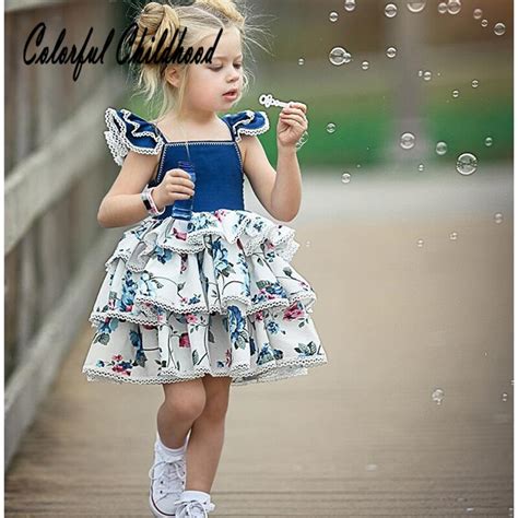 Buy 2018 Hot Style Girl Dress Baby Sleeveless Printed