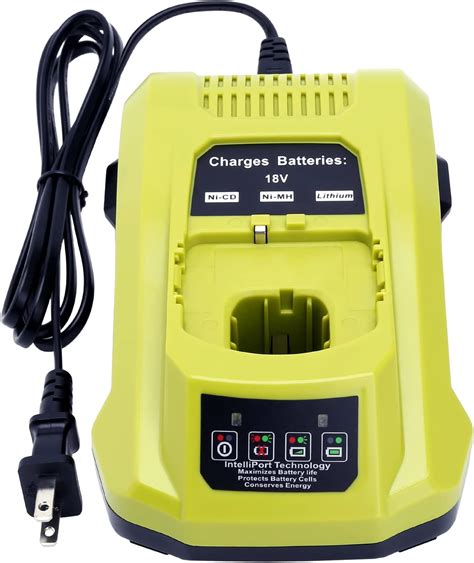 Ryobi P118 Lithium Ion Dual Chemistry Battery Charger for One+ 18 Volt