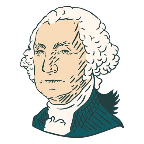 George Washington Png Designs For T Shirt And Merch