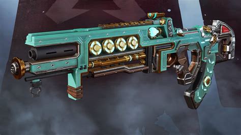 New Apex Legends Lost Treasures Teal Zeal Flatline Skin In First And