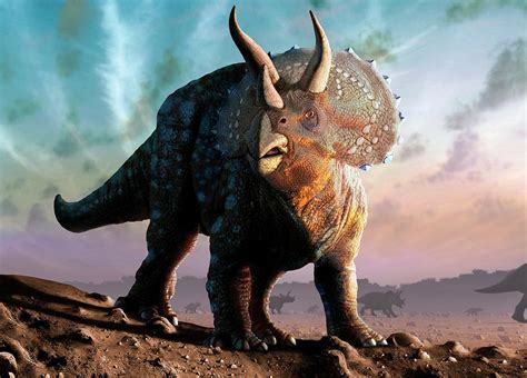 Artwork Of A Triceratops Photograph By Mark Garlickscience Photo