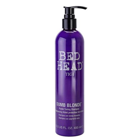 Bed Head Dumb Blonde Purple Toning Shampoo Ml Haaroutlet Nl