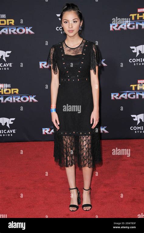 Olivia Rodrigo Arrives At Marvel Studios Thor Ragnarok Los Angeles
