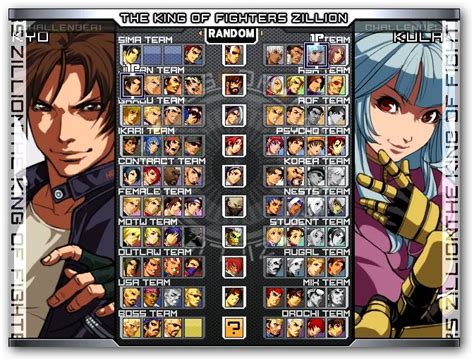 King Of Fighters Uk King Of Fighters Zillion Mugen Game A Quick Look