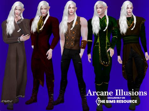 The Sims Resource Arcane Illusions Eric Wood
