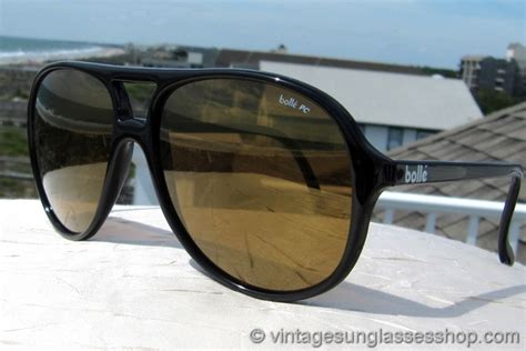 Bolle 379 Gold Mirror Aviator Sunglasses