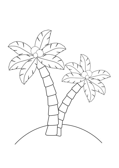 Palm Tree Template