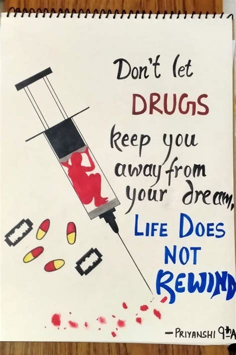 Share More Than 131 Anti Drugs Day Poster Drawing Latest Vn