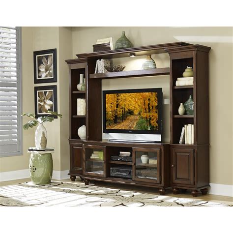 Homelegance Lenore Solid Wood Entertainment Center For Tvs Up To 55