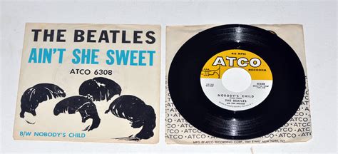 Beatles Aint She Sweet Atco 6308 7 45 Original Pic