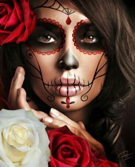 Day of the dead bedroom ideas. Beautiful day of the dead makeup | Cosplay | Pinterest ...
