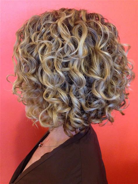 short stacked hair short natural curly hair curly hair cuts spiral perm short hair curly
