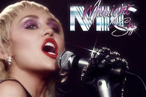 Miley Cyrus' 'Midnight Sky' Lyrics + Stream