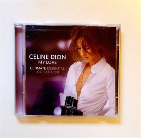 Celine Dion My Love Ultimate Essential Collection Cd 2 Discs 2008 Free Shipping 4604592917