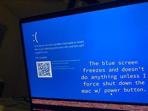 Keep Getting Blue Screen When I Shut Down Or Restart My Mac From
