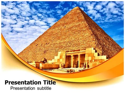 🔥 Download Template Egypt Powerpoint Theme Slides On Pyramid By Tramos