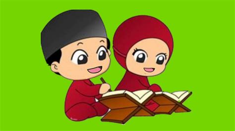 Gambar Kartun Anak Muslim Mengaji Imagesee