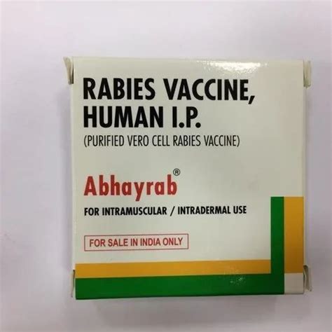 Rabbies Vaccine Anti Rabies Injection 1 Ampuls Treatment Rabbies