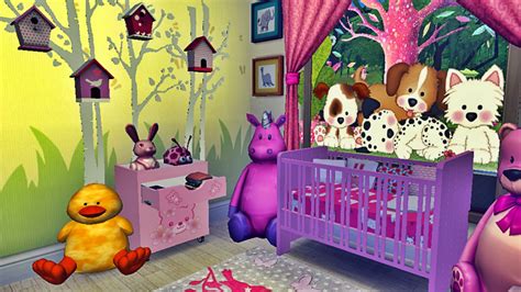 Sims 4 Room Downloadwonderland Nursery For Girls Sanjana Sims Studio
