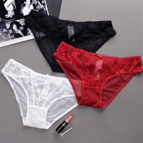 Buy Cinoon Women Sexy Lace Panties Solid Sexy Lingerie