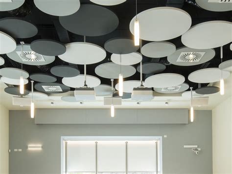 Mineral Acoustic Ceiling Clouds Optima L Canopy By Armstrong Acoustic