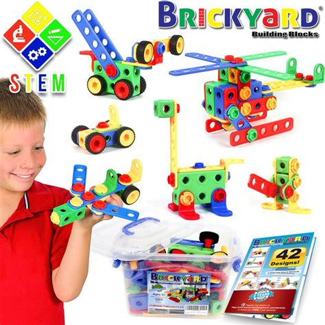 163 Piece Stem Toys Kit Educational Construction