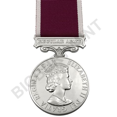 Army Long Service And Good Conduct Lsgc Medal Eiir Full Size