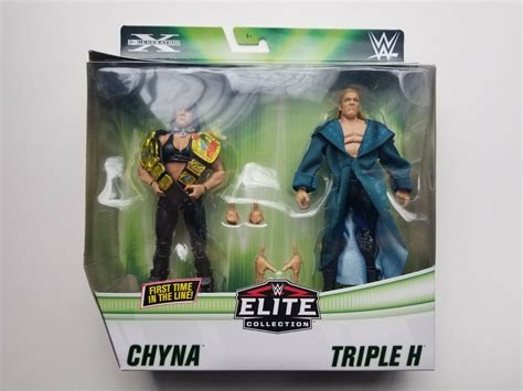 Wwe Mattel Elite Chyna Triple H Hhh Exclusive 2 Pack Dx Degeneration X
