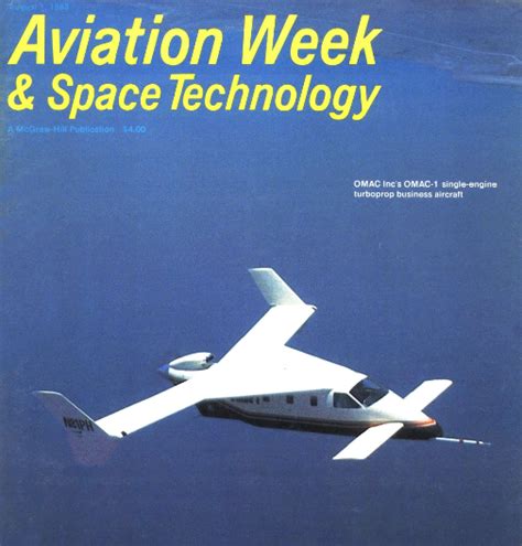 From The Archives Omac 1 Single Engine Turboprop Business Aircraft