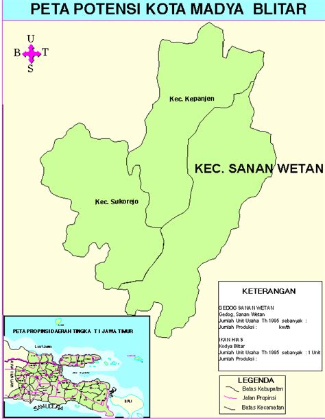 Kabupaten blitar adalah salah satu kabupaten di provinsi jawa timur, indonesia. POTENTIAL MAP OF BLITAR