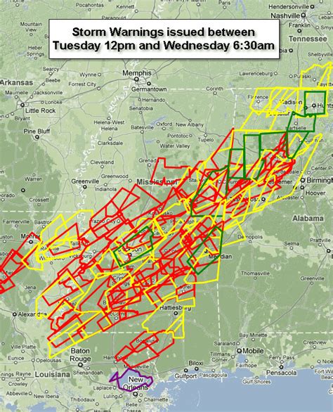 Mwn Blog Summary Of Tornado Damage From Selected Mississippi Storms On