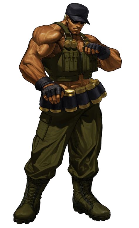 Clark Still Art King Of Fighters Xiii Art Gallery