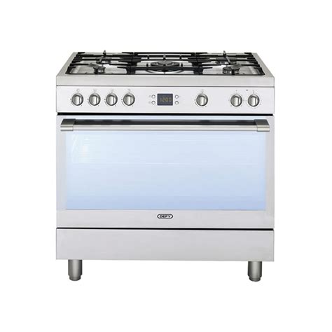 Defy Dgs162 5 Burner Gas And Electric Stove Stainless Steel Stax