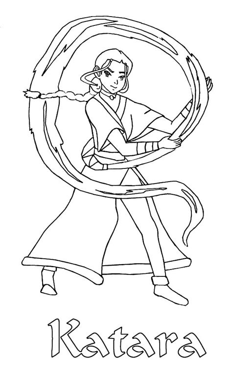 The Last Avatar Avatar The Last Airbender Coloring Pages For Kids