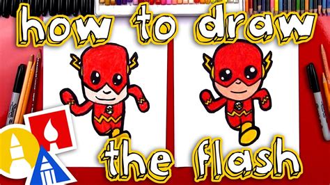 How To Draw The Flash Cartoon Youtube
